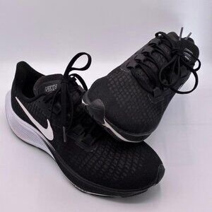 NIKE Air Zoom Pegasus 37 Running Shoes Black White CJ0506 001 US7, EUR38, UK4.5